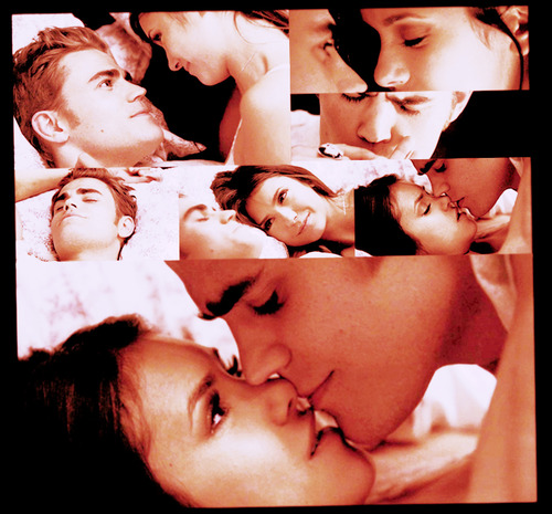 vampire diaries stefan and elena kiss. The Vampire Diaries is that