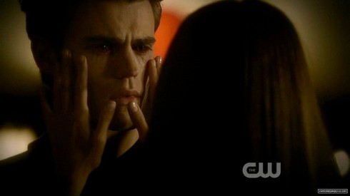 Stefan's vamp face